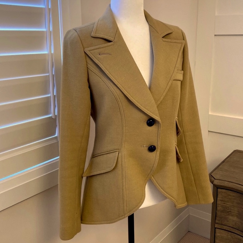 Smythe Equestrian Hunter Blazer Camel